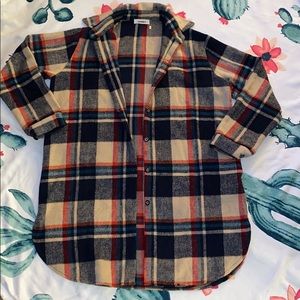 Super cute Long plaid tunic